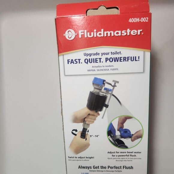 Fluidmaster 400H-002 Performax Universal Toilet Fill Valve High Performance Tank - Picture 7 of 11